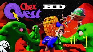 Chex Quest HD  Stage 1 Landing Zone All Intros [upl. by Quintus]