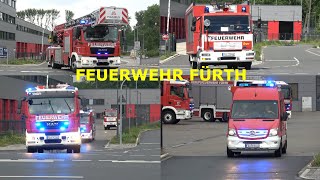 TLF GWUMWELTSCHUTZ ALARM FÜR DIE BERUFSFEUERWEHR FÜRTH [upl. by Jo Ann]