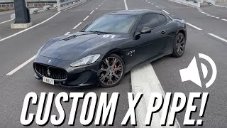 Maserati Granturismo Sport 47 LOUD EXHAUST [upl. by Filip]