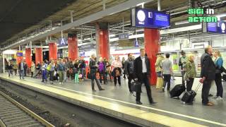 Ballon legt die Stammstrecke lahm SBahn Chaos  Hauptbahnhof Munich am 11062013 [upl. by Cini609]