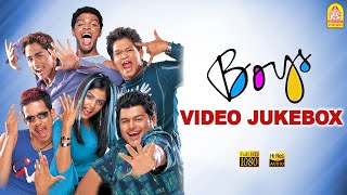 Boys  Video Jukebox  Siddharth  Genelia  Shankar  AR Rahman  Ayngaran [upl. by Querida]