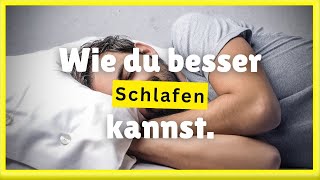 Wie du SOFORT besser Schlafen kannst [upl. by Andromache]