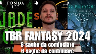 TBR FANTASY 2024  libri fantasy da leggere [upl. by Okim]