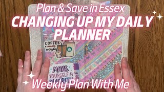 Changing up my Daily Planner  Mundane Mum Life Hobonichi Weeks Plan with Me hobonichiweeks [upl. by Leanard]