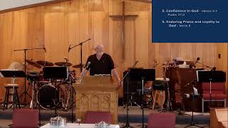 Port Hawkesbury Baptist Church  Sunday Service with Pastor Larry Tirrell [upl. by Nnyleak]