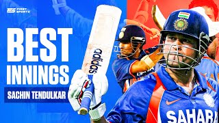 SACHIN TENDULKAR BEST BATTER IN THE WORLD  SACHIN TENDULKAR BEST INNINGS IN CRICKET  cricketvideo [upl. by Ledif]