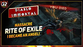 Massacre in Rite Of Exile  Whales Made Me an Angel  Diablo Immortal [upl. by Pierson]