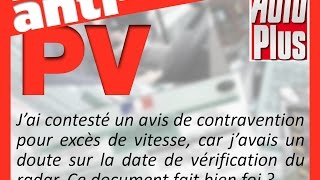 Ne pas confondre avis de contravention et PV [upl. by Dwinnell664]