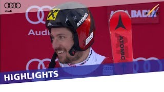 Marcel Hirscher in a class of his own in Giant Slalom at Alta Badia  Highlights [upl. by Verna55]