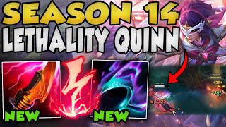 THE NEW LETHALITY ITEMS MAKE ASSASSIN QUINN STRONGER THAN EVER SEASON 14 ONE SHOT META [upl. by Araminta]