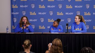 Postgame Interview  Head Coach Cori Close Londynn Jones and Emily Bessoir Jan 8 2023 [upl. by Ingvar703]