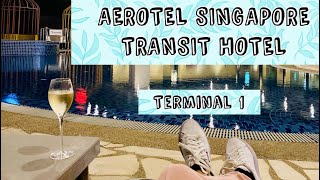 Aerotel Singapore A Resort Within The Airport 06122021RUBY WONDERS 💛 [upl. by Hurlee223]