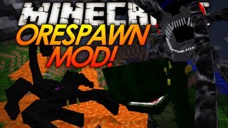 Minecraft Mods  OreSpawn Mod  ULTIMATE BOSSES MOD Pt 2 OreSpawn Minecraft Mod Showcase [upl. by The]