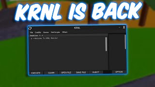 NEW Roblox quotRedeemerquot Krnl Executor For Pc  No Emulator 2024 [upl. by Brahear]