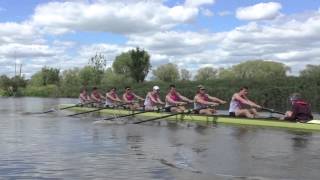 Abingdon School Boat Club 1st VIII May 2015 [upl. by Idet429]