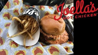 Joella’s Hot Chicken Chicken Pimento Sandwich with Fries Review [upl. by Siro]