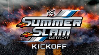 WWE SummerSlam Kickoff Aug 5 2023 [upl. by Hopper]