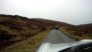 Quiraing road on the Isle of Skye Scotland [upl. by Adnowat]