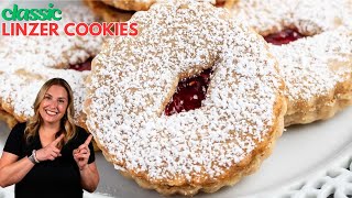 Linzer Cookies Recipe [upl. by Oek244]