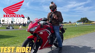 2021 Honda CBR 300R Test Ride [upl. by Eward]