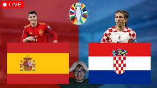 Spanien  Kroatien  UEFA EURO 2024 LIVE [upl. by Othilia]