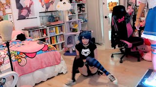 Emiru tries to breakdance [upl. by Nimzay]