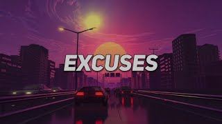 Excuses  AP Dhillon Gurinder Gill amp Intense Music Lyric Video by RMN NATÎ0N [upl. by Lawton323]