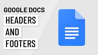 Google Docs Headers and Footers [upl. by Ztnaj132]