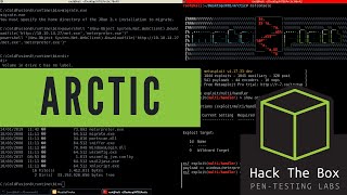 HackTheBox  Arctic  Walkthrough [upl. by Arvid]