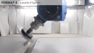 Lamello PSystem Bearbeitung mit Format 4 [upl. by Lubow]