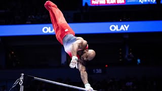 Donnell Whittenburg High Bar 2024 US Olympic Trials Day 1 [upl. by Hewie]