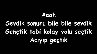 Ersay Üner  İki AşıkKaraoke lyrics sözleri [upl. by Crista]