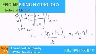 Isohyetal Method to Calculate Mean Precipitation  Engineering Hydrology [upl. by Enelrad]