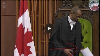 Trudeaus Speaker Fergus Should Resign CAUGHT on CAMERA w PLAN to Silence Canadas Opposition [upl. by Klockau841]