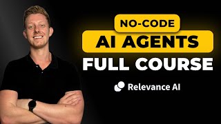 Build Your First NoCode AI Agent  Full Relevance AI Tutorial [upl. by Yanel]