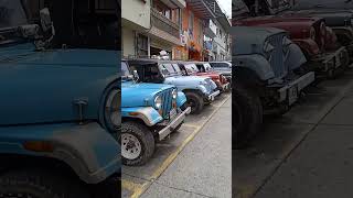 Aranzazu Caldas 🇨🇴☕ Jeep transporte tradicional 🇨🇴☕ eje cafetero 🇨🇴☕🇨🇴 turismocolombiano [upl. by Aznola]