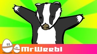 Badgers  animated music video  MrWeebl [upl. by Itsuj572]