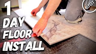 How To Install Vinyl Plank Flooring [upl. by Lebama]