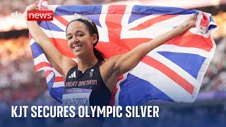 It feels like a dream Katarina JohnsonThompson secures heptathlon silver [upl. by Attlee138]