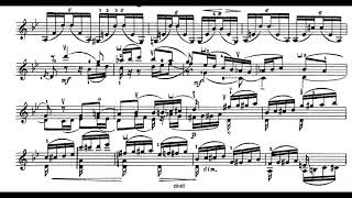 Eugène Ysaÿe  Sonata No 1 for Violin Op 27 1923 ScoreVideo [upl. by Lacee]