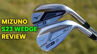 Mizuno S23 Wedge Review Review for MidHandicap Golfers [upl. by Joelly]