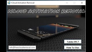 How To Bypass ICloud Activation Lock Removal Any iPhone With Tabito V47 [upl. by Gisela820]