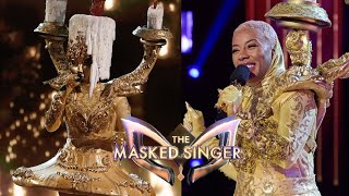 The Masked Singer  keyshia cole  All Performances and Reveal [upl. by Enyawd]