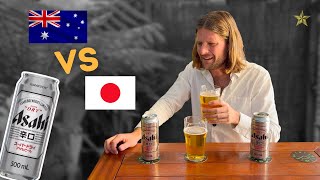 Asahi in Australia Officially Ruined Australian Brewed Asahi Vs Japanese Brewed Asahi [upl. by Kendal]