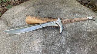 Forging the Elven Sword Orcrist from The Lord of the Rings  The Hobbit [upl. by Neiman]