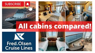 Fred Olsen Borealis Cruise Ship Cabins [upl. by Annavoig]