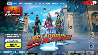 MEINE LETZTE CHANCE LAST ACTION HERO season4 LIVE ranked fortnite sniperkönig derdortmunder [upl. by Analiese]