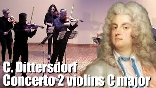 C Ditters von Dittersdorf  Concerto for 2 violins in C major [upl. by Idalia]