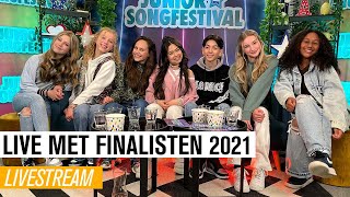 50 LIVE MET AYANA EN OUDFINALISTEN  JUNIOR SONGFESTIVAL 2022 🇳🇱 [upl. by Einhapets]