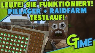 ES FUNKTIONIERT PILLAGER  RAID FARM 1144 TESTLAUF  MINECRAFT CRAFT ATTACK 7 DEUTSCH  GAMERSTIME [upl. by Roeser]